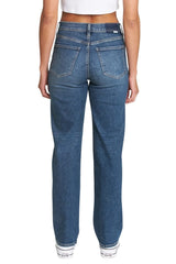 DAZE Sundaze High Rise Dad Denim Jeans in Visionary - Back