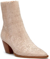Matisse Caty Western Ankle Boot in Blush Snake