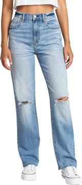 DAZE Sundaze High Rise Dad Denim Jeans in Fool