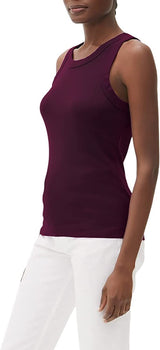 Michael Stars Paloma Tank Top in Plum