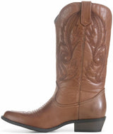 Coconuts by Matisse Gaucho Cowboy Mid Length Boot in Brown