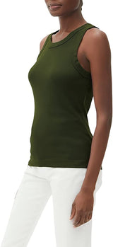 Michael Stars Paloma Tank Top in Tarragon