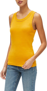 Michael Stars Paloma Tank Top in Amber