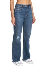DAZE Sundaze High Rise Dad Denim Jeans in Visionary - Side