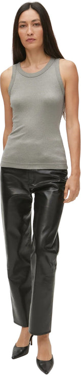 Michael Stars Paloma Shine Tank Top in Granite