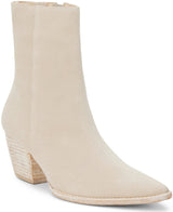 Matisse Caty Western Ankle Boot in Ecru Suede