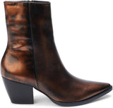 Matisse Caty Western Ankle Boot in Coper Brushoff