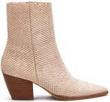 Matisse Caty Western Ankle Boot in Blush Snake