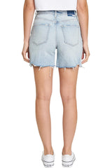 DAZE Sundaze High-Rise Shorts in Dropout - Back