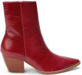 Matisse Caty Western Ankle Boot in Cherry Rope