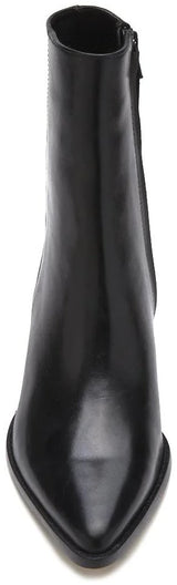 Matisse Caty Western Ankle Boot in Smooth Black
