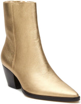Matisse Caty Western Ankle Boot in Gold