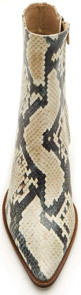 Matisse Caty Western Ankle Boot in Natural Snake