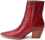 Matisse Caty Western Ankle Boot in Cherry Rope