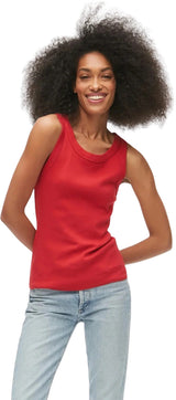 Michael Stars Paloma Tank Top in Salsa
