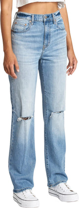 DAZE Sundaze High Rise Dad Denim Jeans in Fool