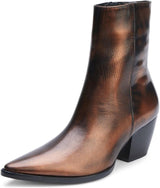 Matisse Caty Western Ankle Boot in Coper Brushoff