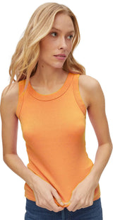 Michael Stars Paloma Tank Top in Marmalade
