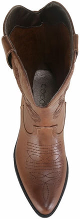 Coconuts by Matisse Gaucho Cowboy Mid Length Boot in Brown