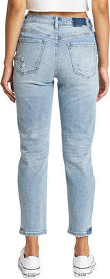 DAZE The Original High Rise Mom Jeans in Sweet Thing - Back
