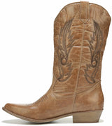 Coconuts by Matisse Gaucho Cowboy Mid Length Boot in Tan