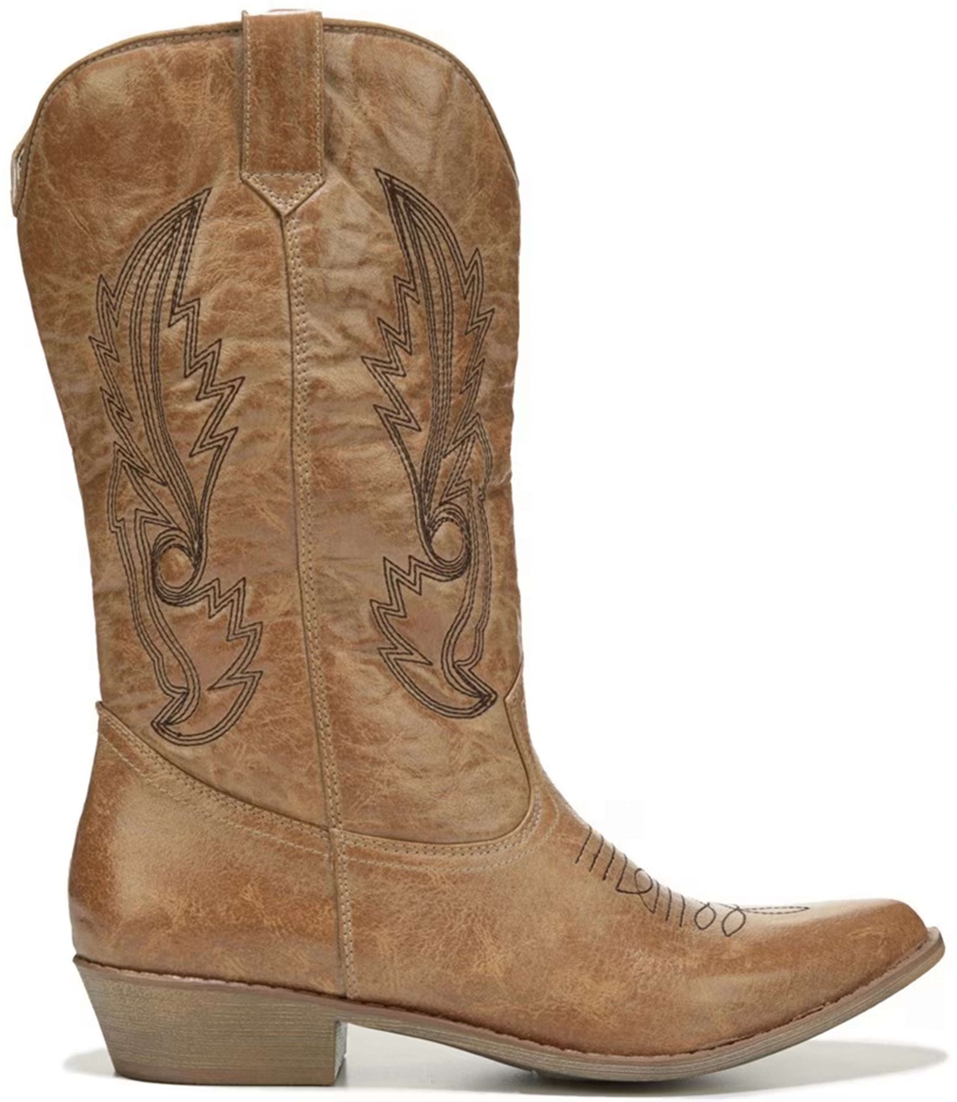 Coconuts by Matisse Gaucho Cowboy Mid Length Boot in Tan