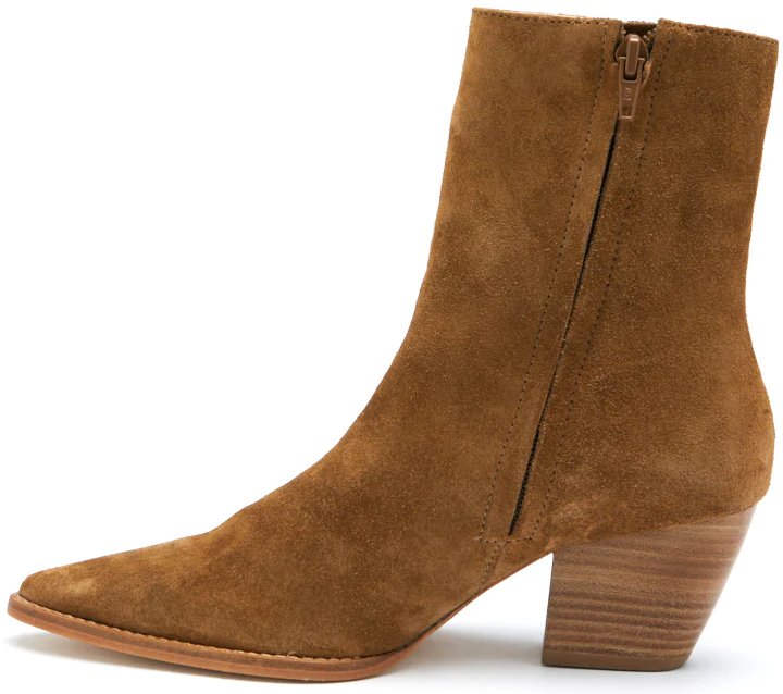 Matisse Caty Western Ankle Boot in Fawn