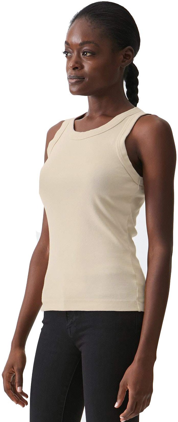 Michael Stars Paloma Tank Top in Adobe