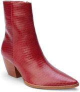 Matisse Caty Western Ankle Boot in Cherry Rope